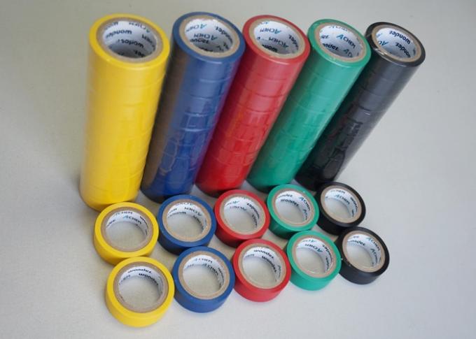 Flame Retardant Various Color PVC Electrical Tape Rubber Tape Coated