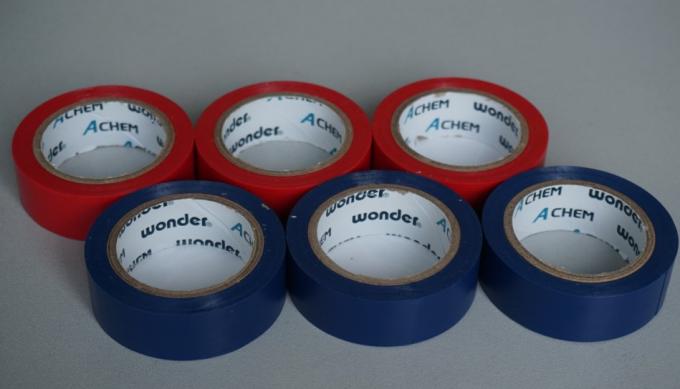 0.125MM Thickness Wire Harness Tape Yellow PVC For Buildings