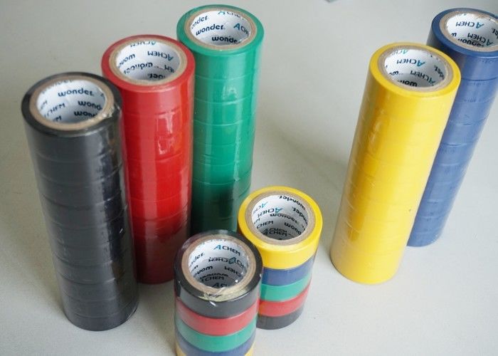 Colorful Pvc Electrical Insulation Tape Heat Shield Tape For Wires And Cables